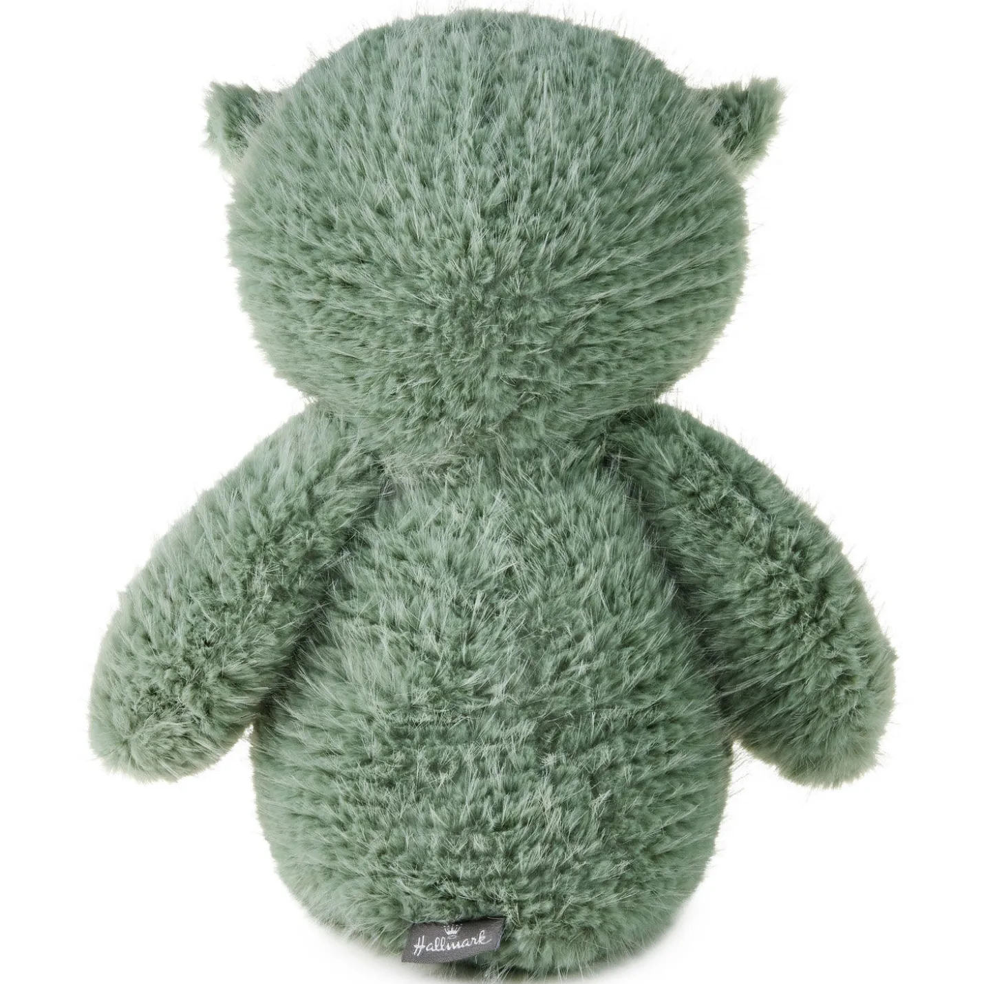 Sage and White Owl Plush, 10"