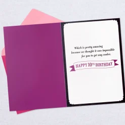 Same Lovable You 10th Birthday Card