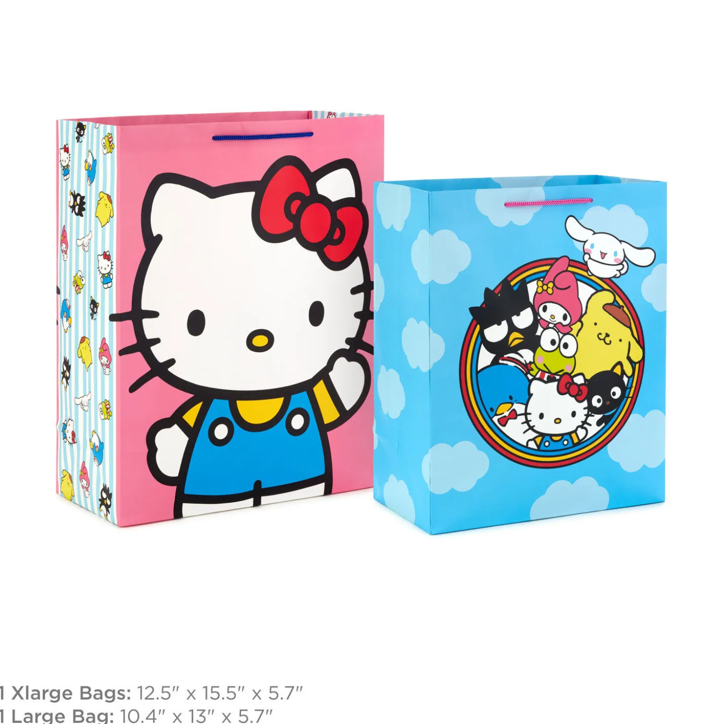 Sanrio® Hello Kitty® and Friends 2-Pack Large and XL Gift Bags