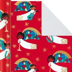 Santa Fun 3-Pack Christmas Wrapping Paper Assortment, 120 sq. ft.