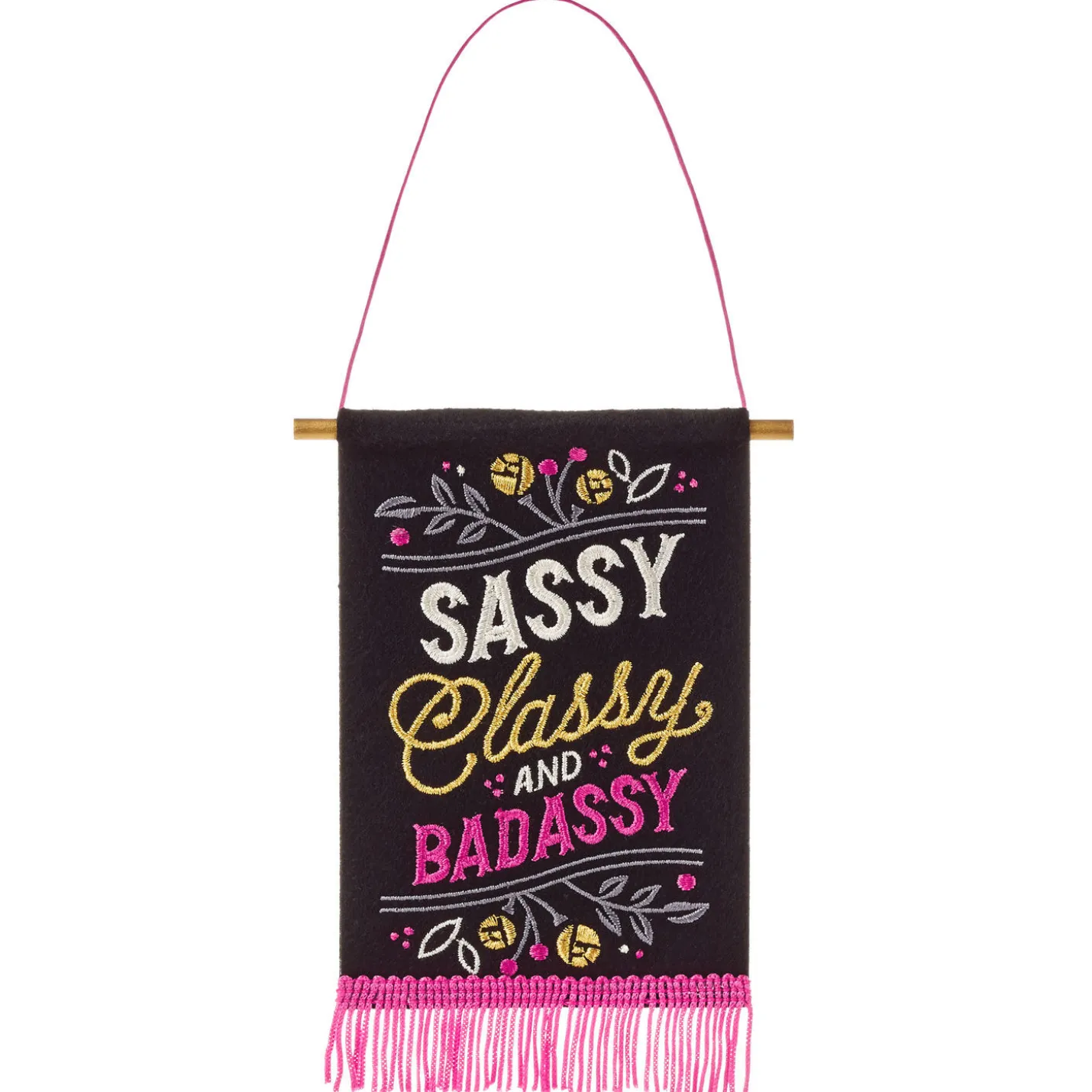 Sassy, Classy, Badassy Birthday Card with Banner