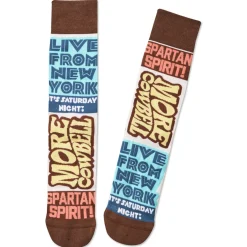 Saturday Night Live Best of SNL Novelty Crew Socks