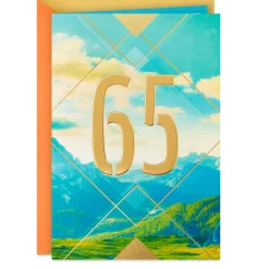 Savor the Adventure 65th Birthday Card