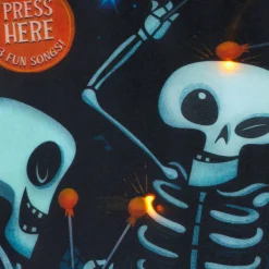 Scary Fun Musical Halloween Card With Light