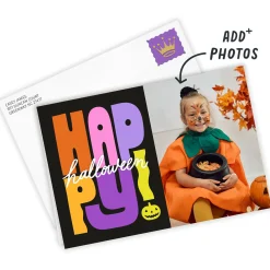 Scary-Good Wishes Custom Halloween Card