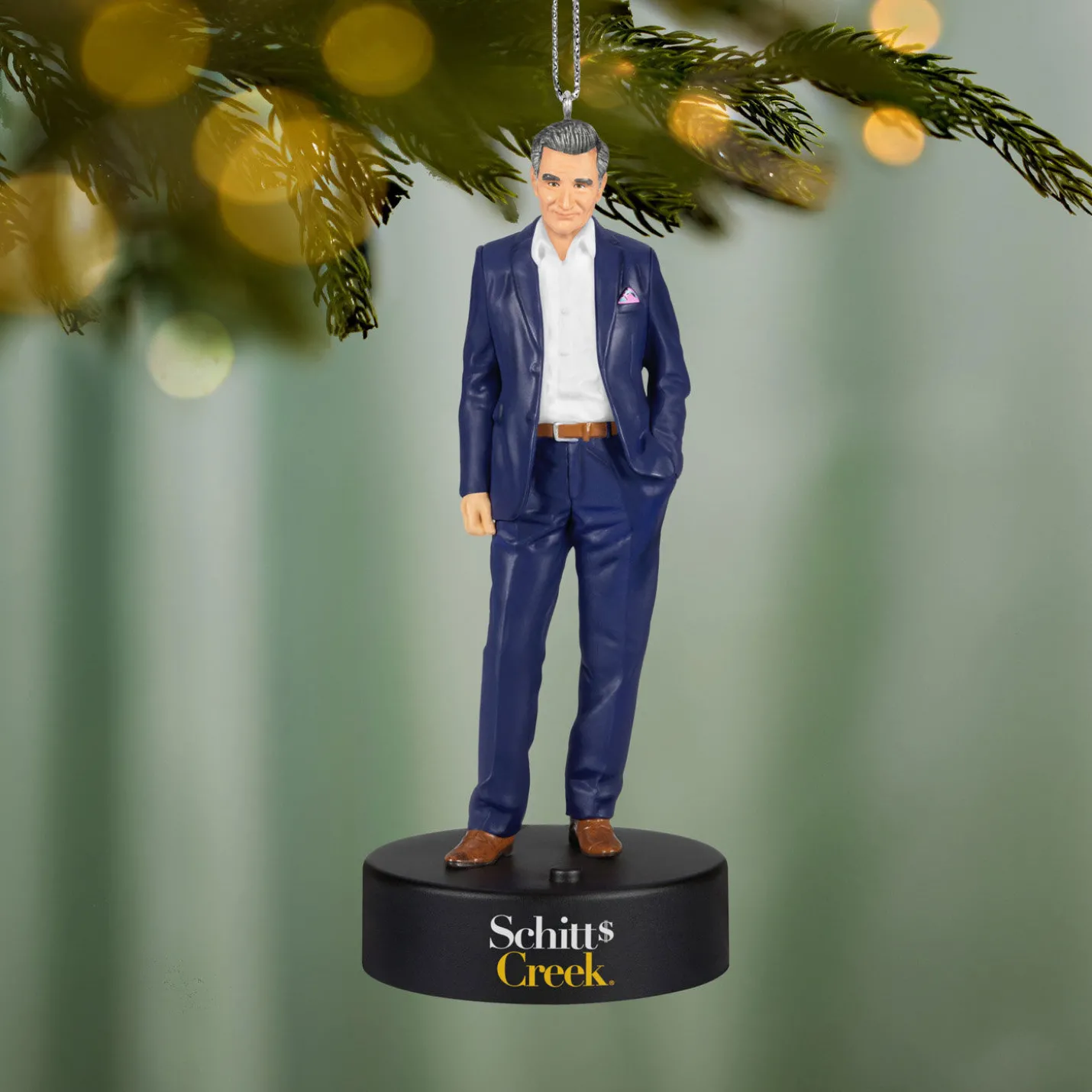Schitt's Creek® Johnny Rose Ornament With Sound