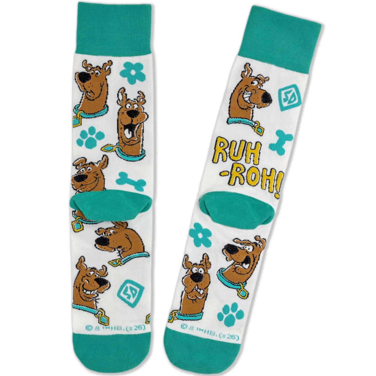 Scooby-Doo™ Faces Funny Novelty Crew Socks