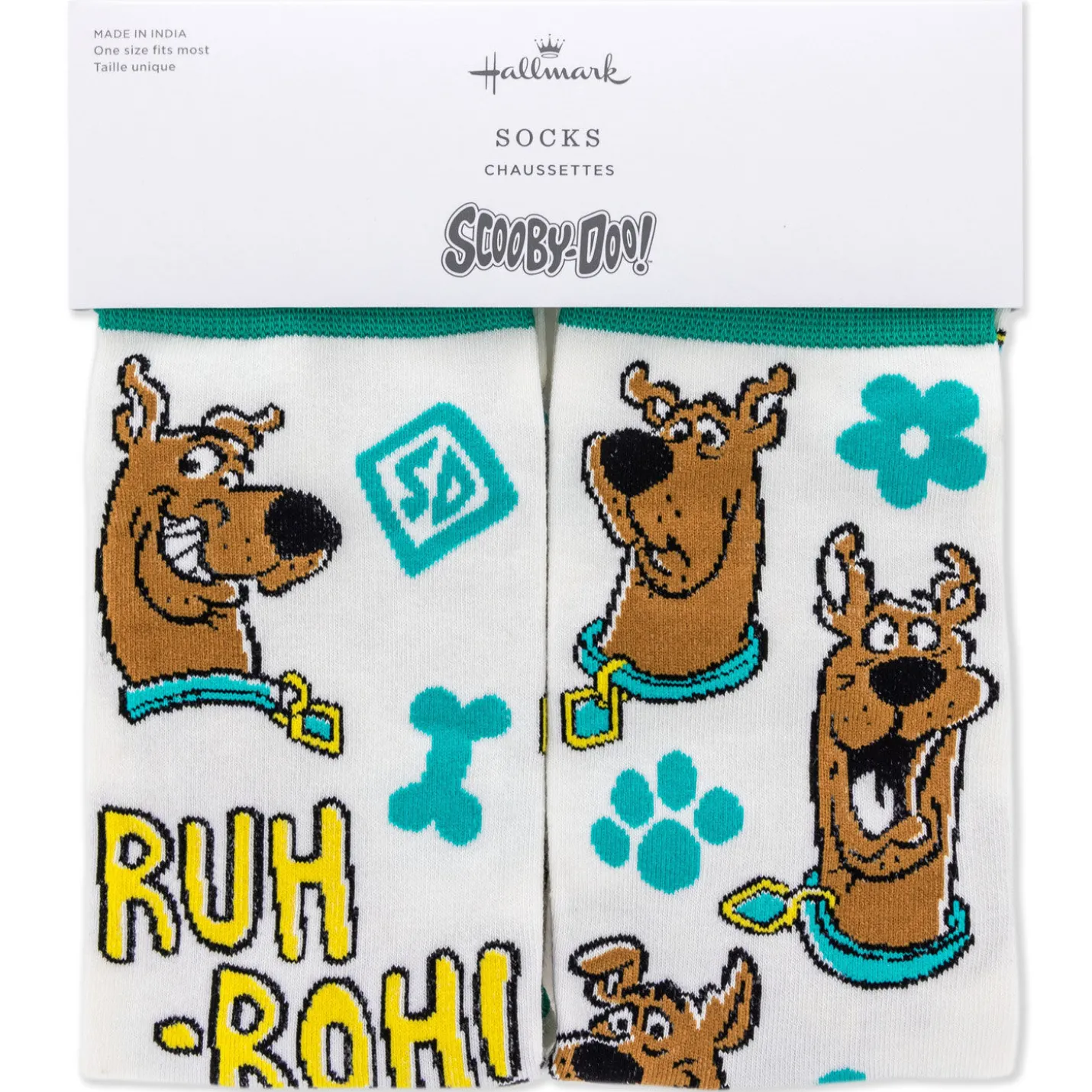 Scooby-Doo™ Faces Funny Novelty Crew Socks