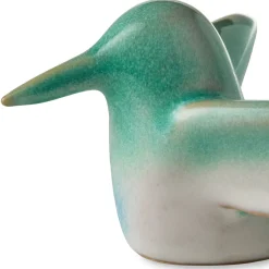 Sculpted Blue and Green Hummingbird Figurine, 1.75"