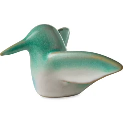 Sculpted Blue and Green Hummingbird Figurine, 1.75