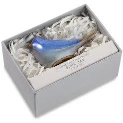 Sculpted Blue Jay Figurine, 2.12"