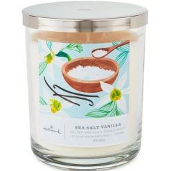 Sea Salt Vanilla 3-Wick Jar Candle, 16 oz.