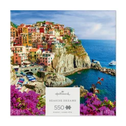 Seaside Dreams Italian Coast 550-Piece Jigsaw Puzzle