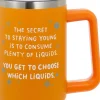 Secret to Staying Young Insulated Travel Cup With Handle, 42 oz.