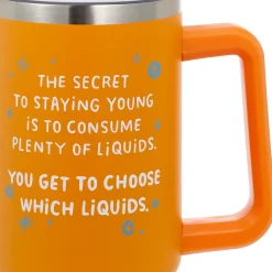 Secret to Staying Young Insulated Travel Cup With Handle, 42 oz.