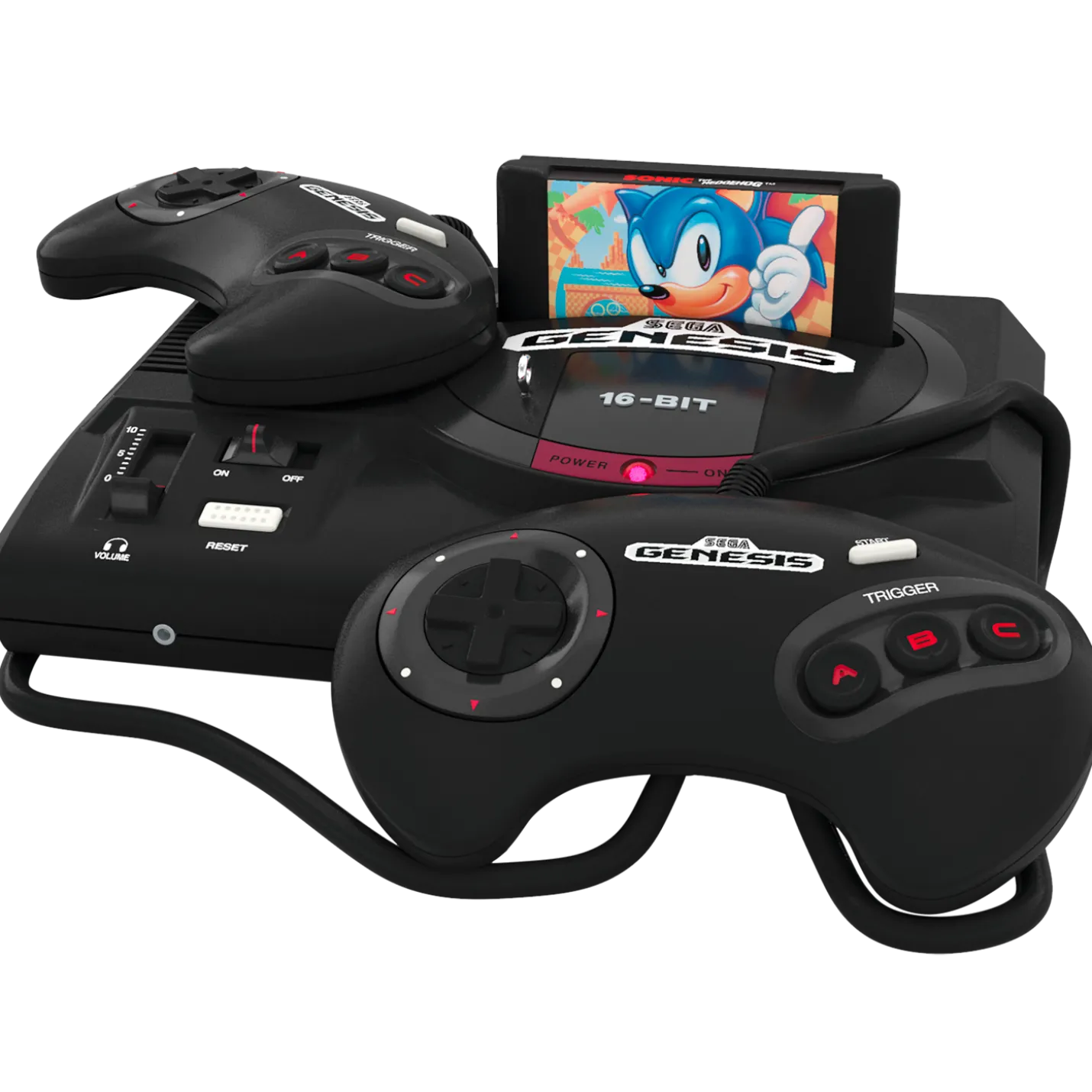 SEGA Genesis Console Ornament With Light and Sound