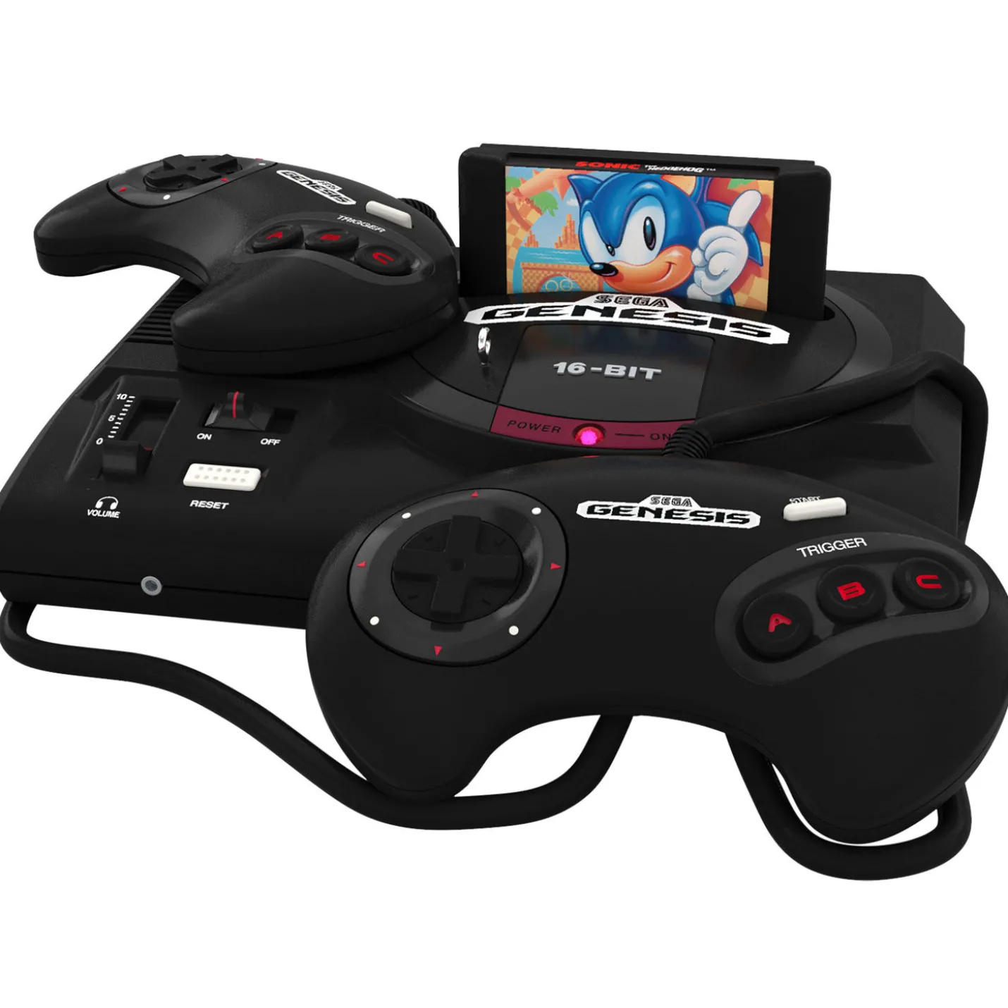 SEGA Genesis Console Ornament With Light and Sound