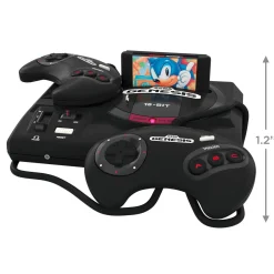 SEGA Genesis Console Ornament With Light and Sound