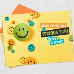 Serious Fun Pop-Up 10th Birthday Card