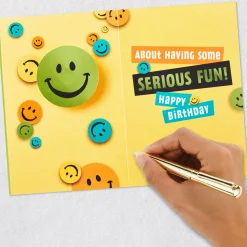 Serious Fun Pop-Up 10th Birthday Card
