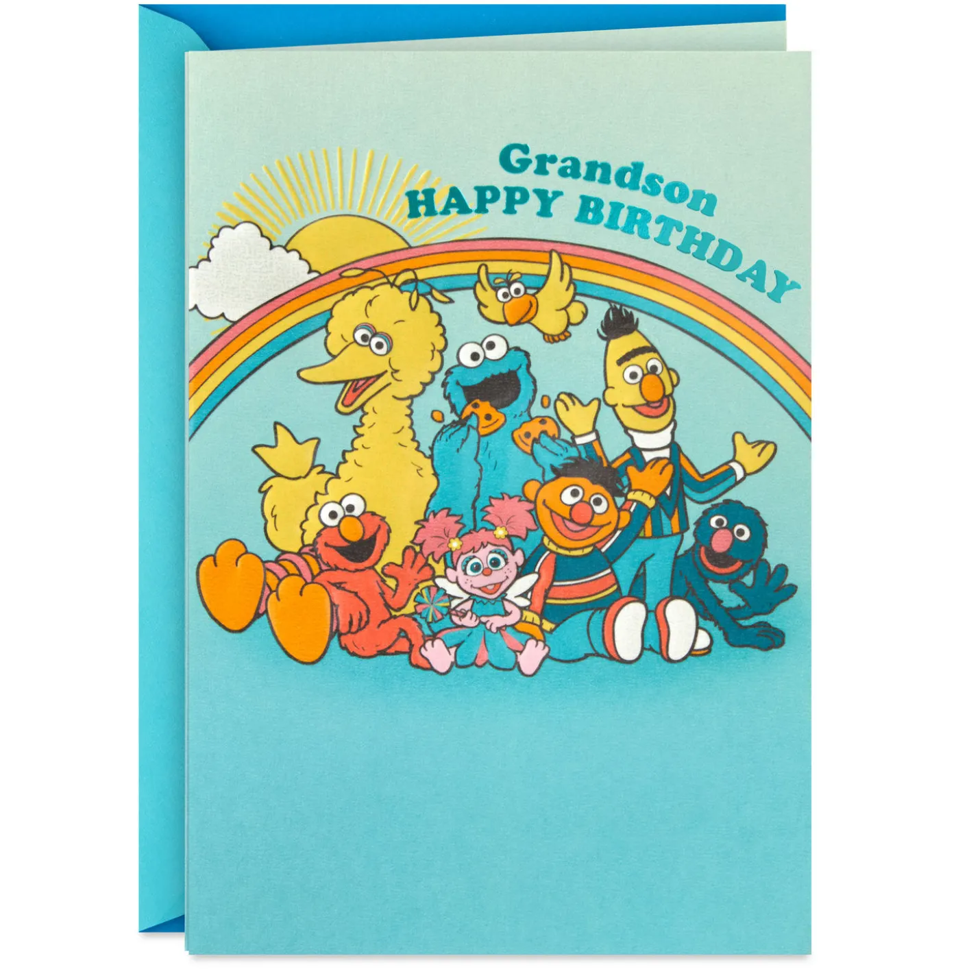 Sesame Street® So Very Lovable Birthday Card for Grandson