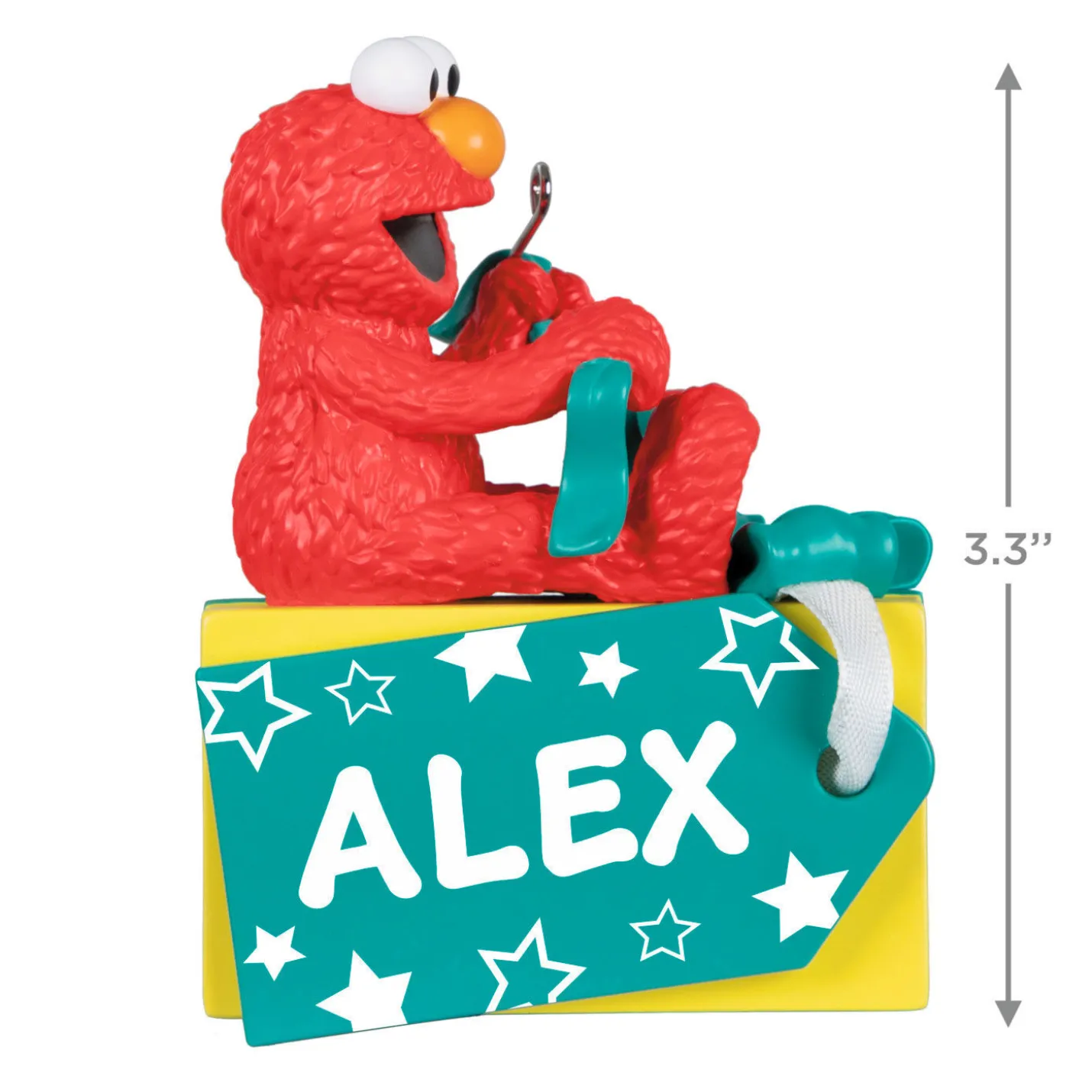 Sesame Street® A Gift From Elmo Personalized Ornament, Custom Text