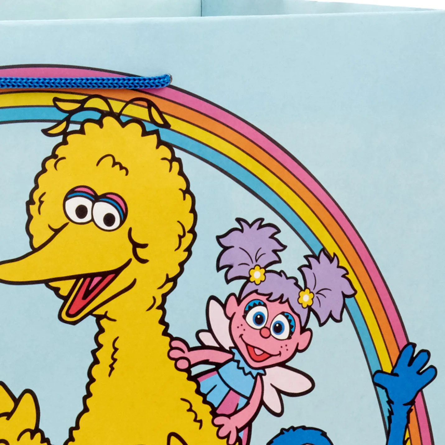 15" Sesame Street Friends Under Rainbow Extra-Deep Gift Bag