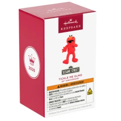 Sesame Street® 30th Anniversary Tickle Me Elmo Ornament With Motion-Activated Sound