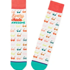 Shades of Awesome Sunglasses Fun Crew Socks