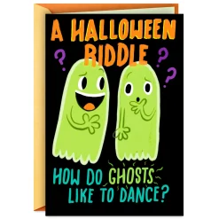Shaking Their Boo-ties Funny Pop-Up Halloween Card