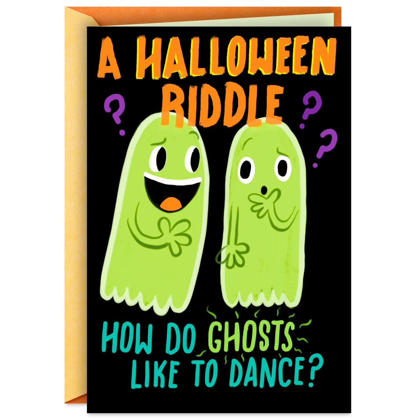Shaking Their Boo-ties Funny Pop-Up Halloween Card