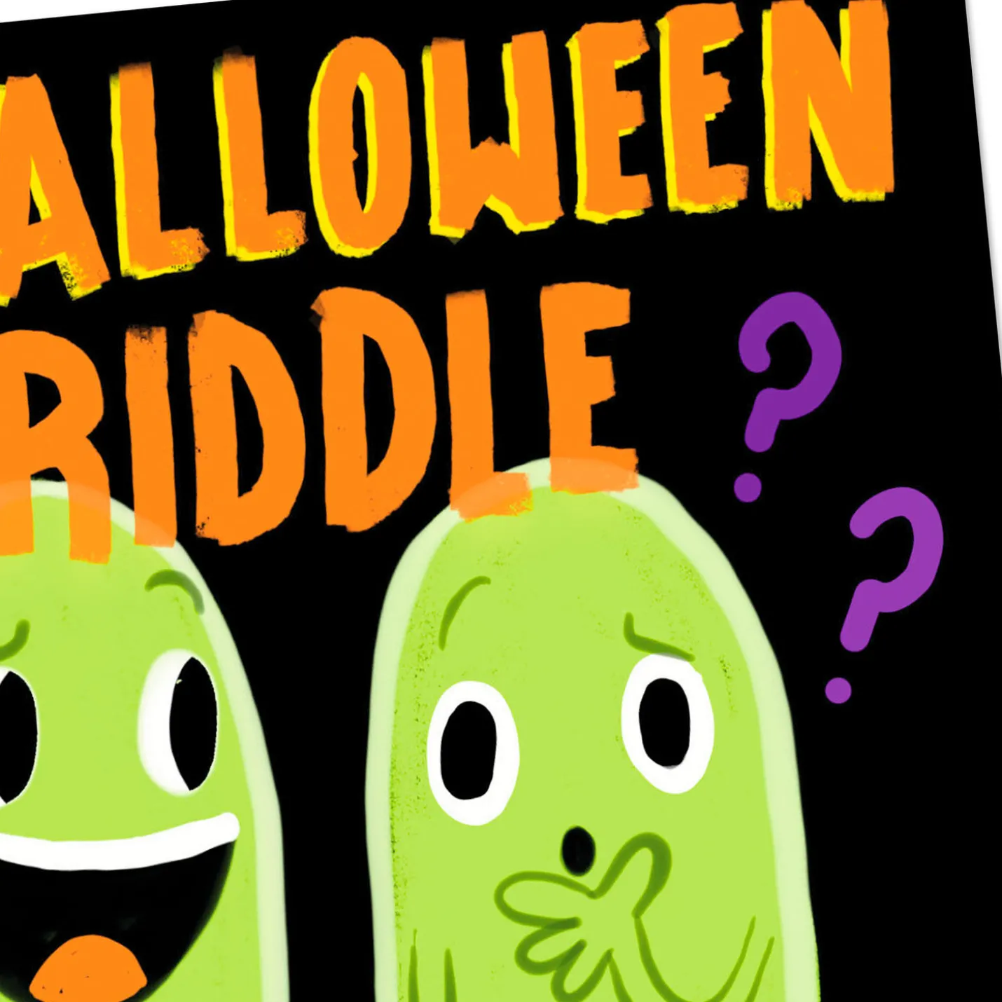 Shaking Their Boo-ties Funny Pop-Up Halloween Card