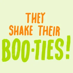 Shaking Their Boo-ties Funny Pop-Up Halloween Card