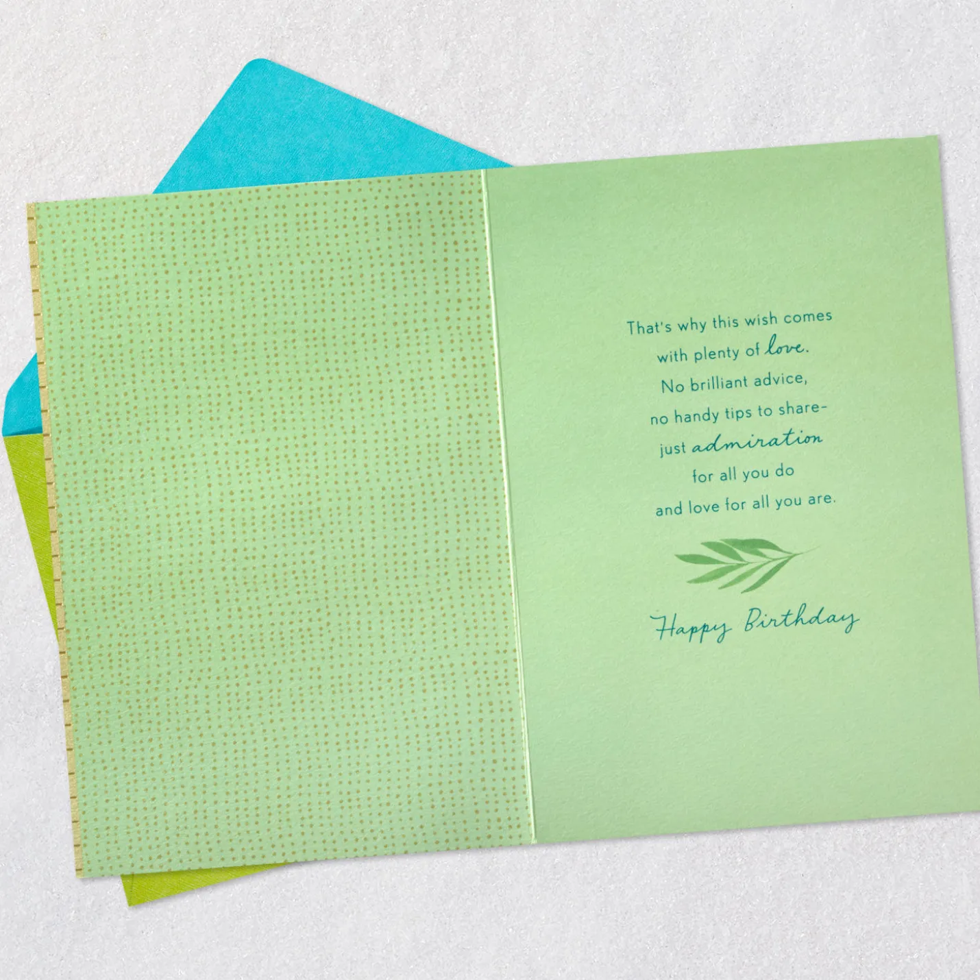 Sharing a Wish With Plenty of Love Birthday Card for Son