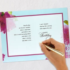 Sharing Life's Journey Birthday Card for Wife
