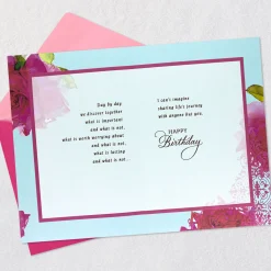 Sharing Life's Journey Birthday Card for Wife