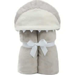 Shark Hooded Baby Blanket