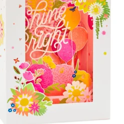 Shine Bright 3D Pop-Up Birthday Card