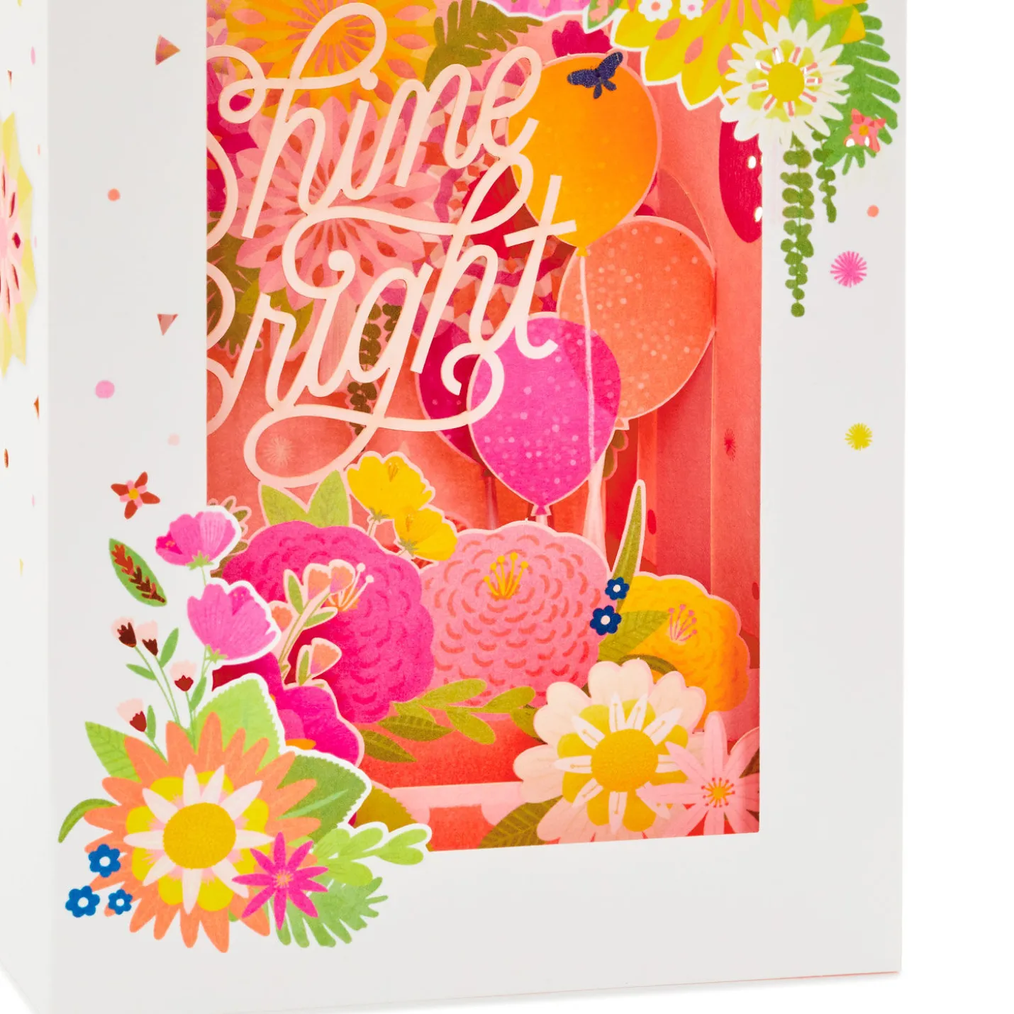 Shine Bright 3D Pop-Up Birthday Card