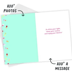 Shine Your Light Custom Quinceañera Card