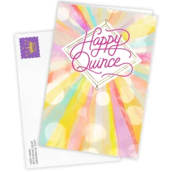 Shine Your Light Custom Quinceañera Card