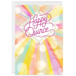 Shine Your Light Custom Quinceañera Card