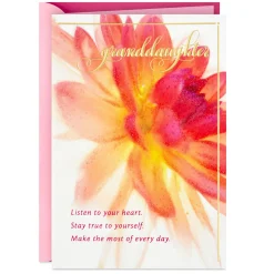 Shine Beautifully Birthday Card for Granddaughter