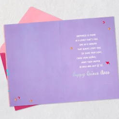 Shine Your Light Bilingual Quinceañera Card