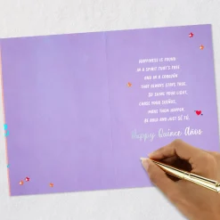 Shine Your Light Bilingual Quinceañera Card