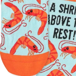 Shrimply the Best Novelty Crew Socks