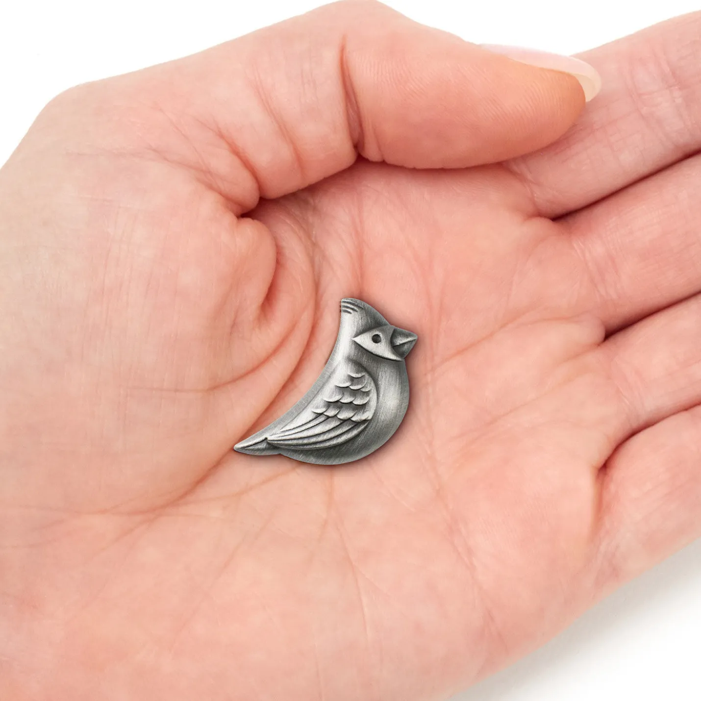 Sign of Love Cardinal Metal Pocket Token