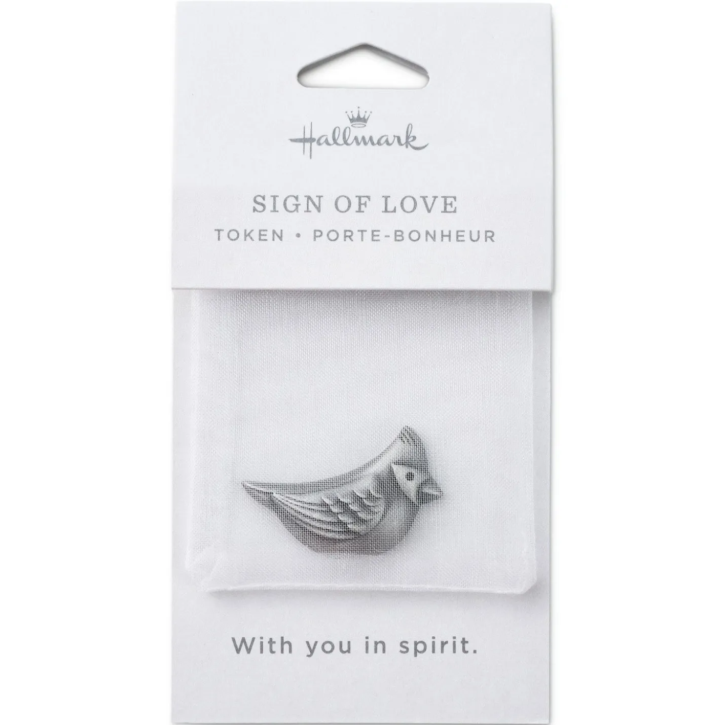 Sign of Love Cardinal Metal Pocket Token