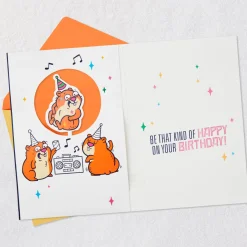 Silly. Crazy, Giddy, Dizzy Happy Hamster Dance Funny Musical Birthday Card With Motion