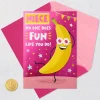 Silly Banana Birthday Card for Niece